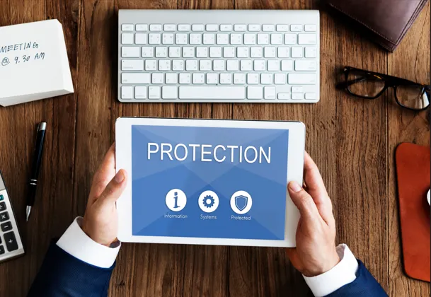 Data protection dashboard